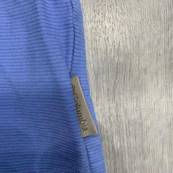 Columbia Womens V Neck Pullover Cotton Long Sleeve Shirt Size Large L - Picture 4 of 4